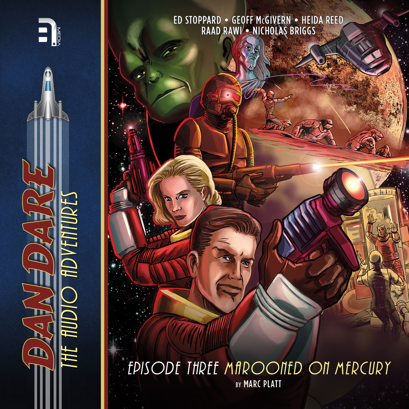 Dan Dare_Marooned on Mercury_cover